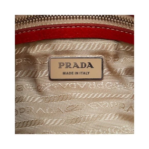 Pre Loved Prada Rolled Leather Shoulder Bag - Picture 6 of 11